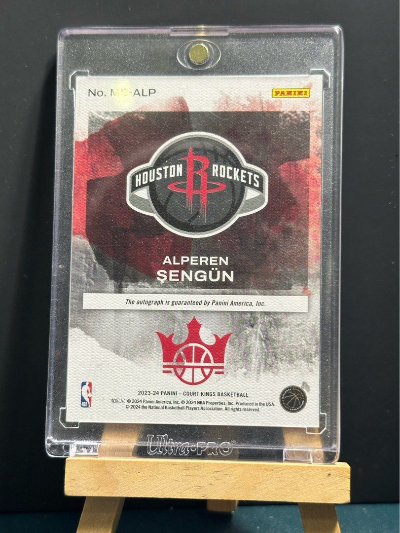 Alperen Sengun NBA Masterstrokes Autograph Signed Auto Card (Category: Raw Singles) located in San Juan City. Submitted by sp.shop77 (Listing ID 1317878932, Image 2). Description: .