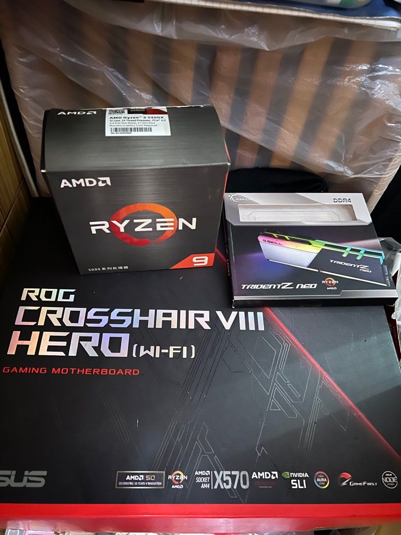 電腦主機Asus Crosshair C8H Wi-Fi, Corsair 460x, H110i, 電腦＆科技, 桌上電腦 - Carousell