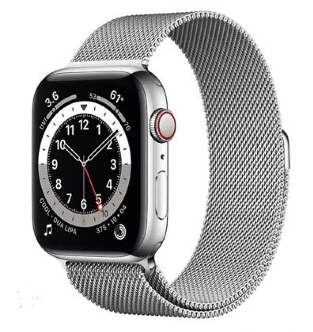 AppleWatch6 44mmsilver aluminiumGPS （Apple Watch Series 6, 44mm 