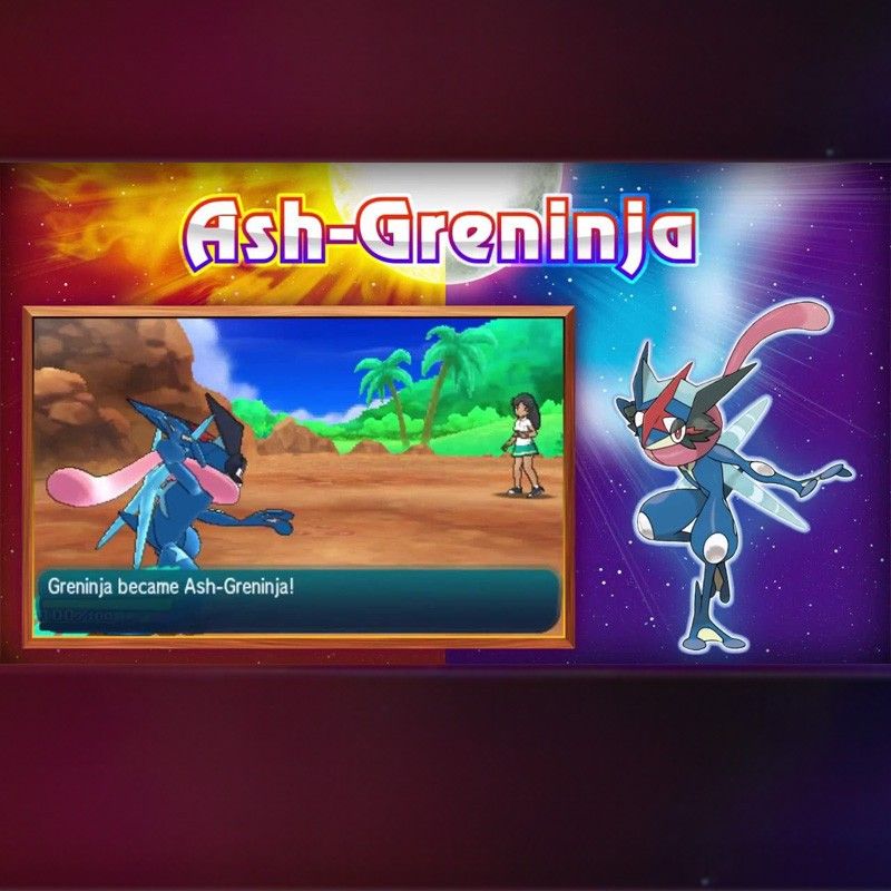 Ash Greninja Pokemon Sun Moon Demo 3ds 2ds Nintendo Pokemon Video Gaming Gaming Accessories In Game Products on Carousell