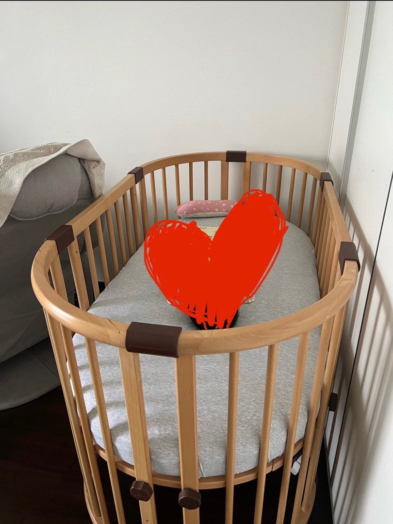 Beblum convertible sam crib bundle