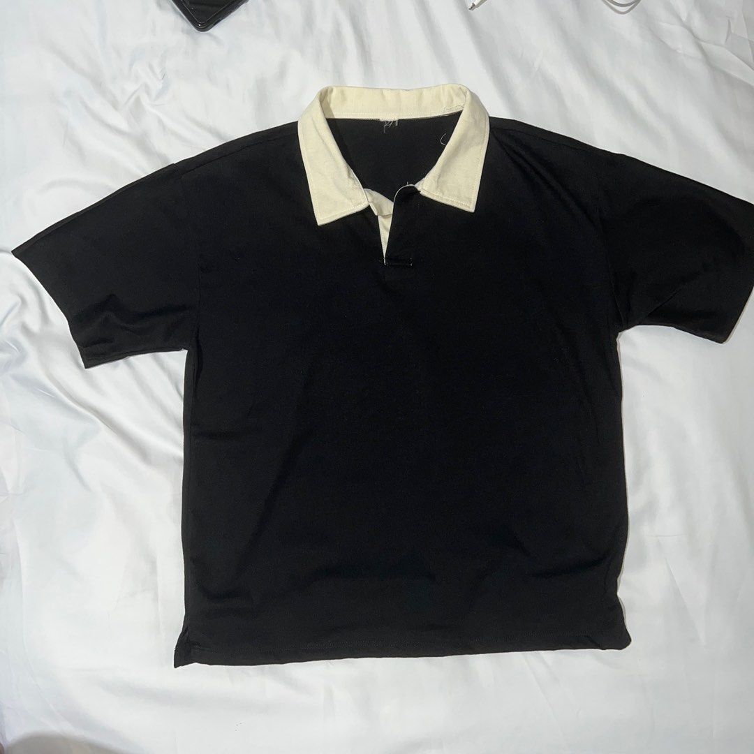 Boxy Polo Shirt (Category: Tshirts & Polo Shirts ) located in Quezon City. Submitted by kindleton (Listing ID 1317841376, Image 1). Description: Unisex Size small (see pics for dimensions) No brand Pls make an offer if you’d like to purchase :) And send this order form Name: MOP: Gcash/BPI bank transfer/CIMB MOD: Gogo Express for shipping / Lalamove for same day delivery Shipping address: *include barangay Contact number: Thanks!.