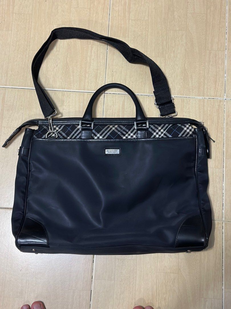 Burberry black label office bag