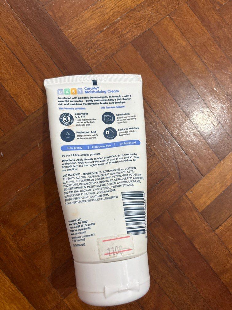 Cerave moisturizer (Category: Face Care) located in Cebu City. Submitted by makeupdontbreakup (Listing ID 1317740532, Image 2). Description: Not in use na 80-85% left.