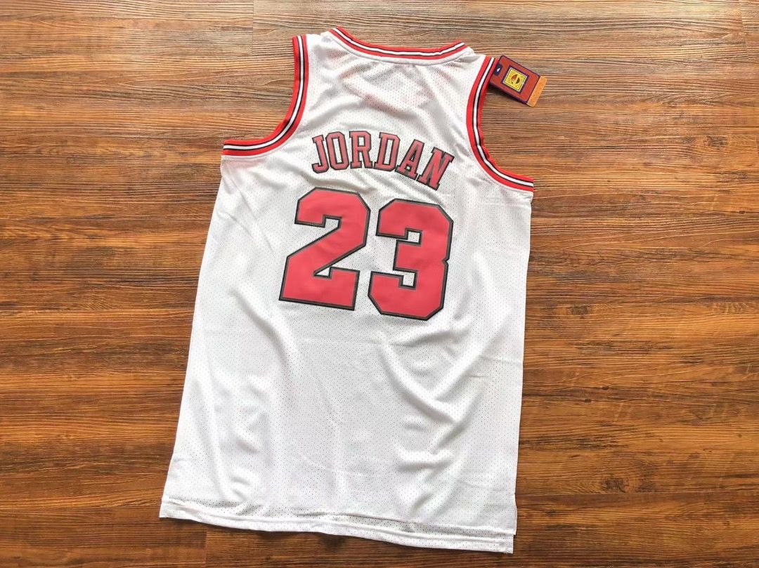 Chicago Bulls NBA Mitchell and Ness Jordan 23 Basketball Jersey 4 colors