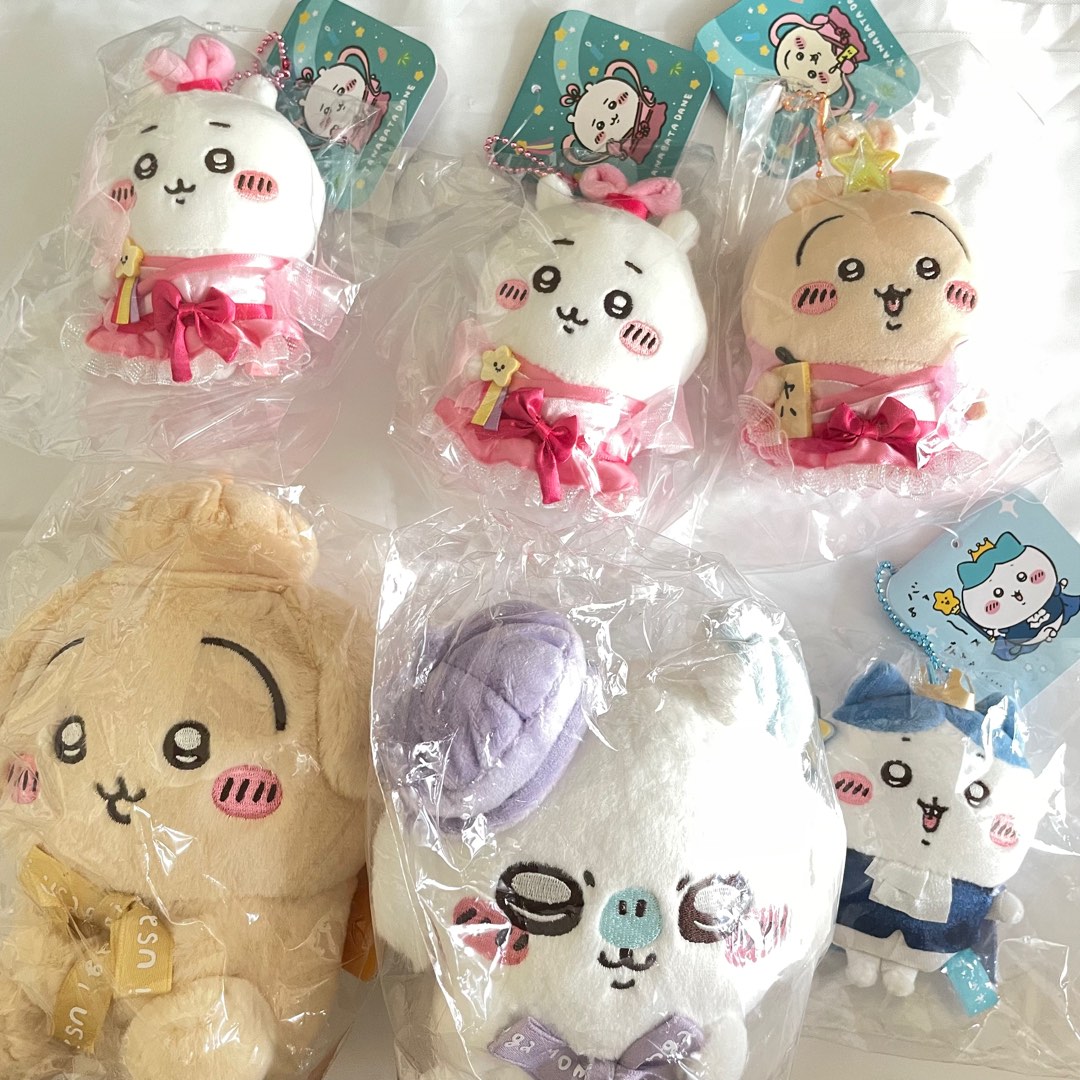 [現貨合集]Chiikawa 小可愛 七夕 生日 貝蕾帽 usagi hachiware 小八 兔仔 飛鼠 小桃, 興趣及遊戲, 玩具 ...