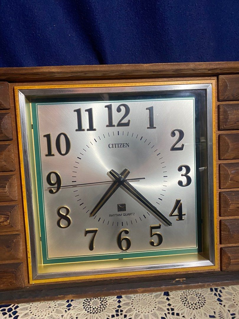 Citizen rythm quartz (Category: Clocks) located in Pasay City. Submitted by subito123 (Listing ID 1317797335, Image 3). Description: Vintage citizen old wall clocks works perfectly in good condition .