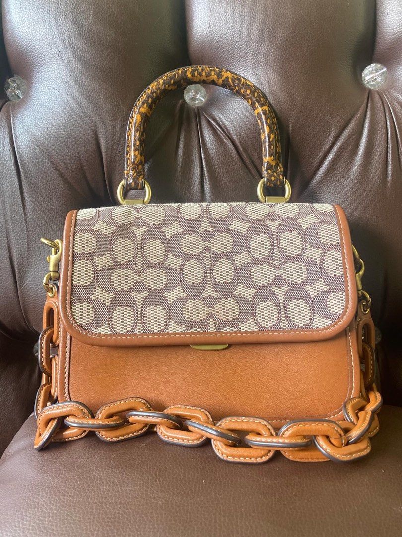 Coach rogue snakeskin handle shop