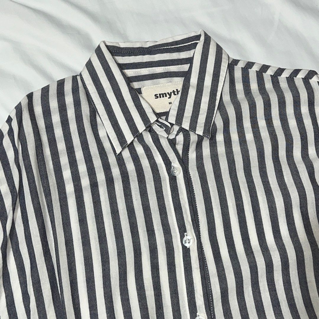 Striped Long sleeves from Smyth (Cropped) (Category: Longsleeves) located in Quezon City. Submitted by kindleton (Listing ID 1317836781, Image 2). Description: Unisex Size: Medium (see pics for dimensions) Material: Like linen (lightweight & breathable) No issues Pls make an offer if you’d like to purchase :) And send this order form Name: MOP: Gcash/BPI bank transfer/CIMB MOD: Gogo Express for shipping / Lalamove for same day delivery Shipping a