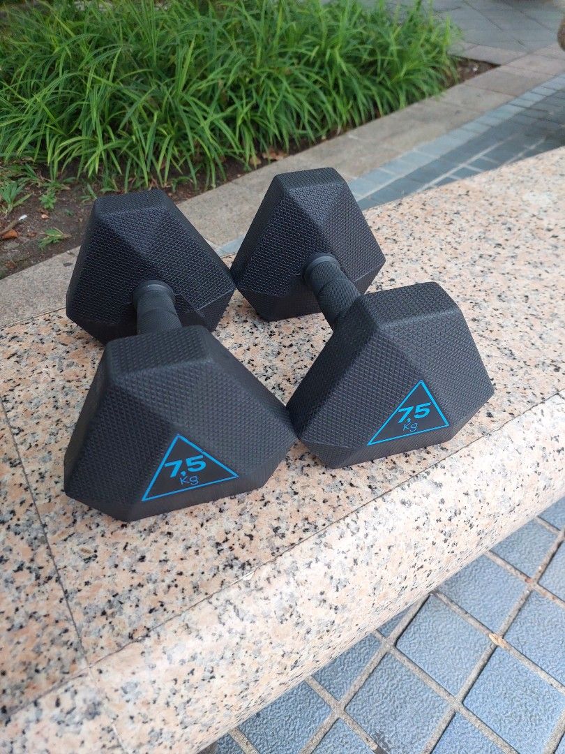 Decathlon Hex Dumbells