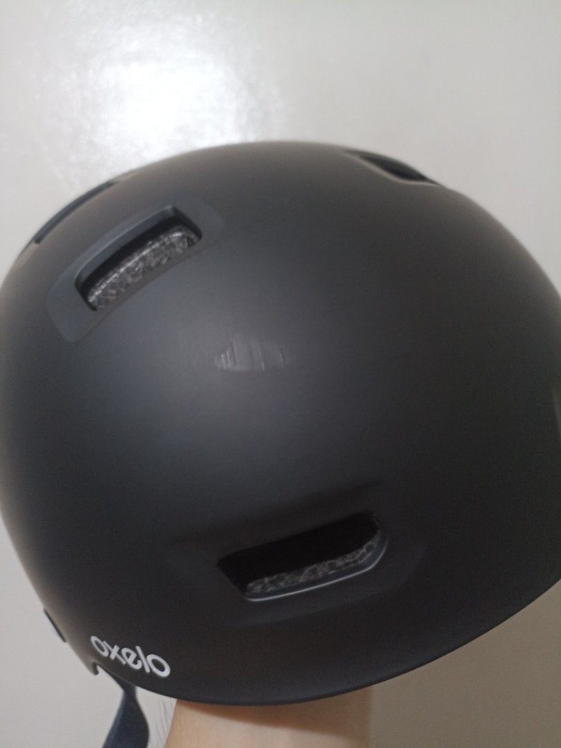 Decathlon Oxelo Helmet MF500 for Skateboard Skating Scooter or Bike Sports Equipment Sports Games Skates Rollerblades Scooters on Carousell