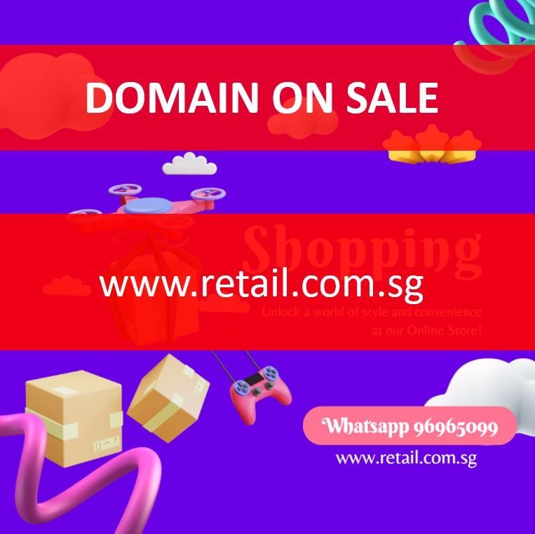 Domain on sale www.retail.com.sg (Category: Others) located in Singapore. Submitted by corpv (Listing ID 1317744796, Image 1). Description: Retail.com.sg is a premier destination for Singapore's retail industry, Offering a comprehensive range of products and services. It serves as a hub for businesses and consumers alike, providing access to the latest trends, innovative solutions, and valuable insights in the retail sector..