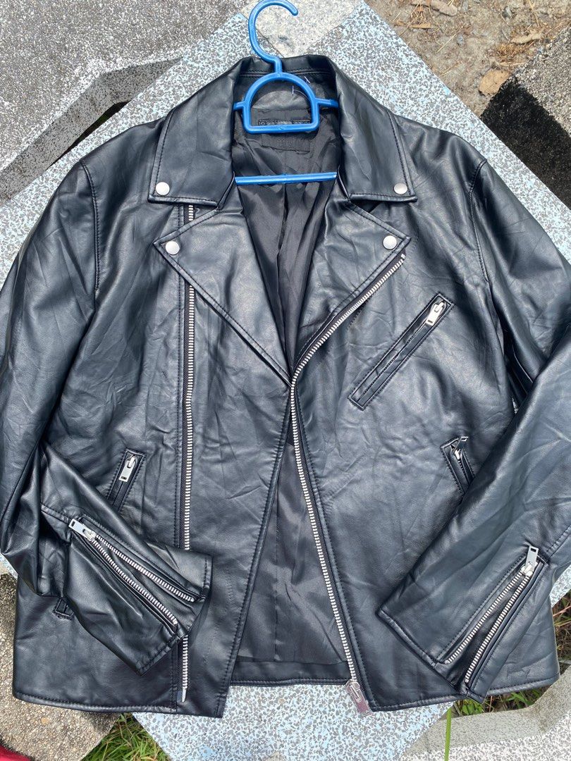 Uniqlo moto jacket on sale