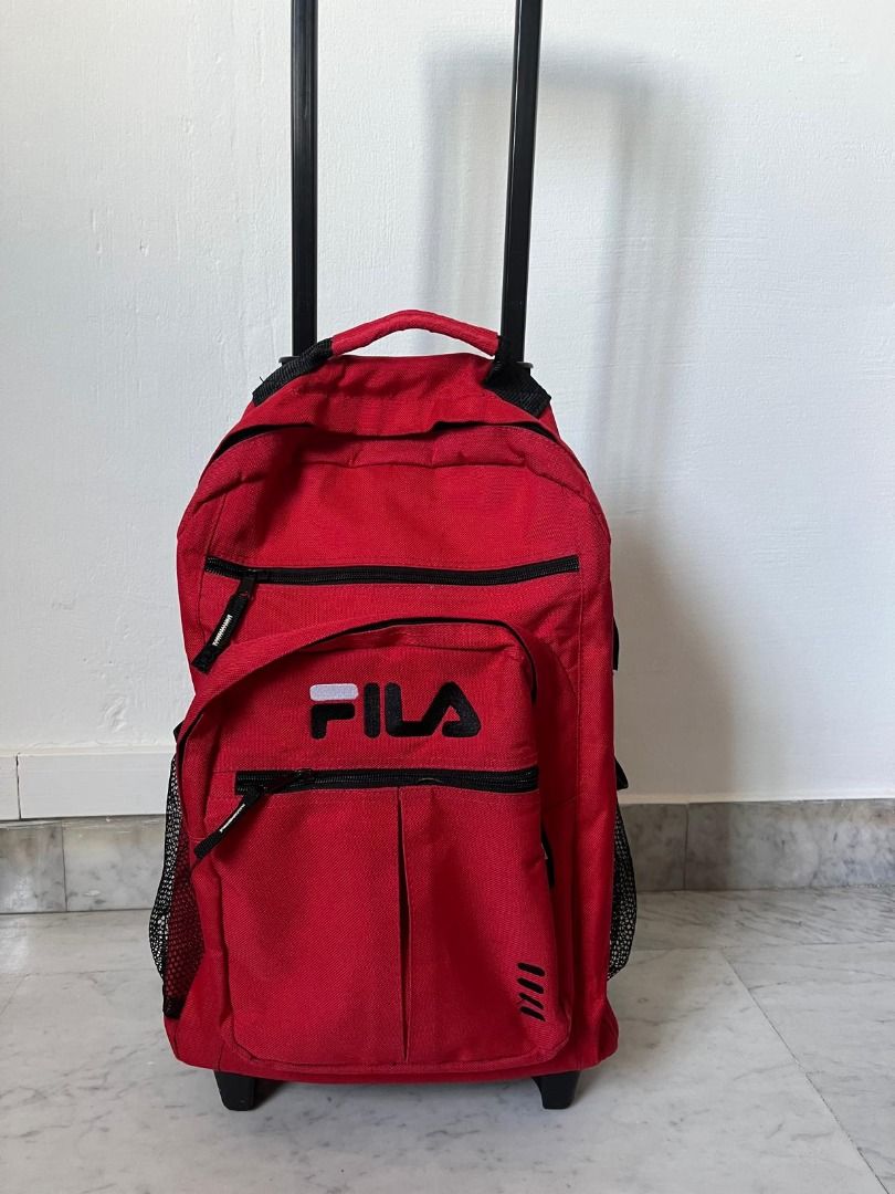 Fila red backpack discount