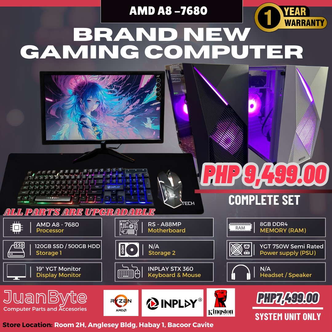 Gaming Computer Desktop Build., Computers & Tech, Desktops on Carousell