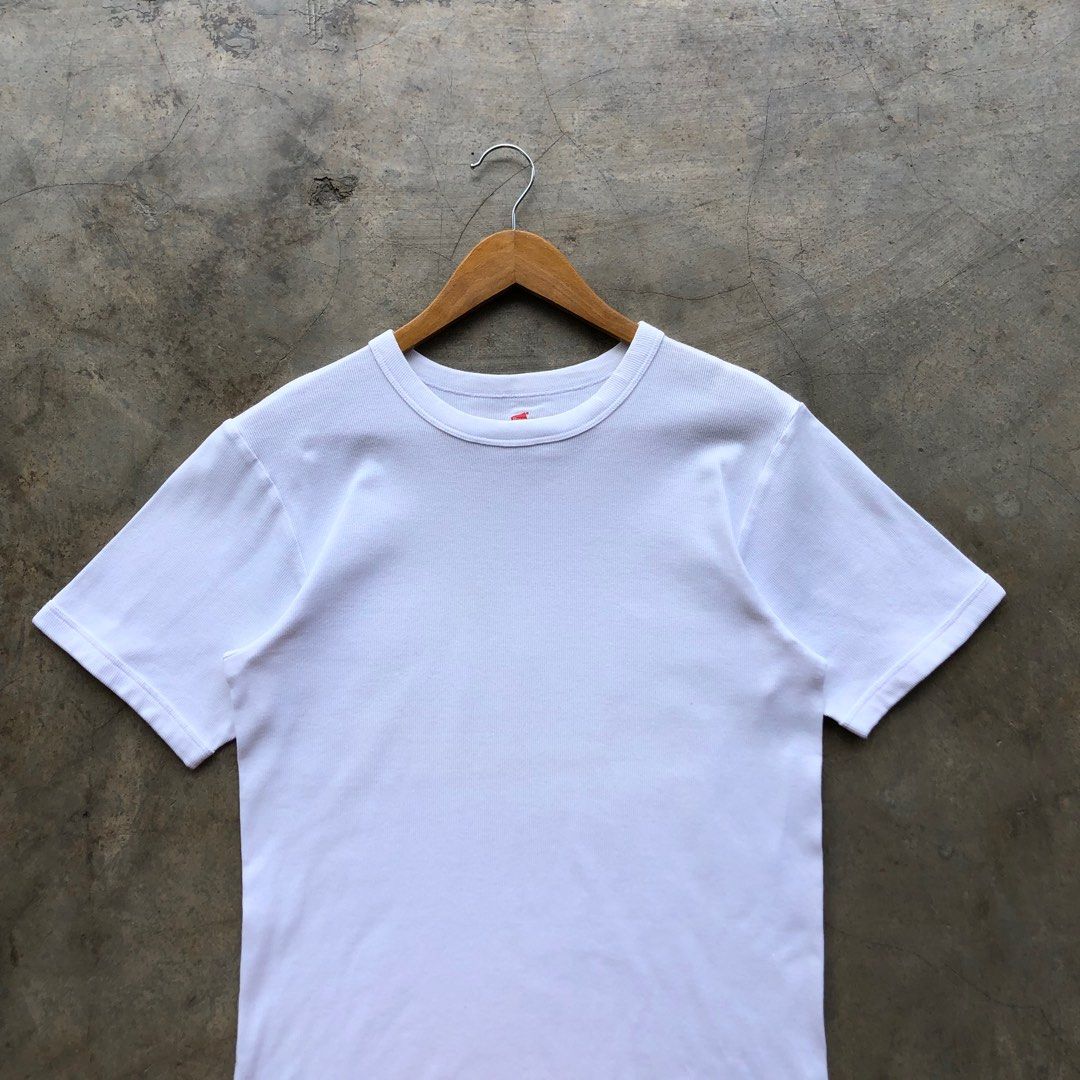 Hanes plain white t shirts best sale