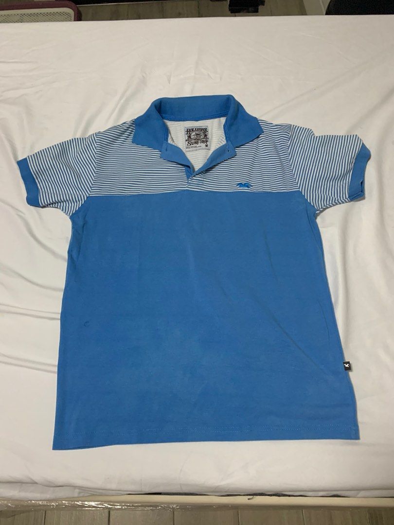 Hollister Polo (Category: Tshirts & Polo Shirts ) located in Manila. Submitted by declutteringdani (Listing ID 1317857574, Image 1). Description: Size M Condition of the item is in the pic Rfs:decluttering Loc:feu diliman .