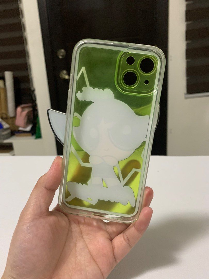 Iphone 13 Powerpuff Girls ButterCup Case (Category: Cases & Sleeves) located in Manila. Submitted by declutteringdani (Listing ID 1317863463, Image 2). Description: Used a for a few weeks Rfs: Decluttering Loc:feu diliman.