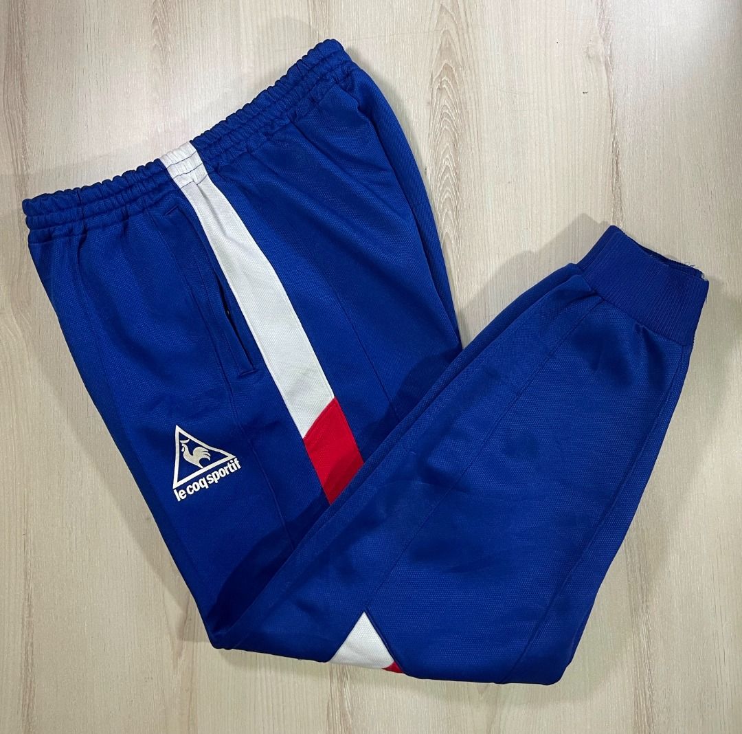 Le Coq Sportif Vintage Blue Track Pants DL Used