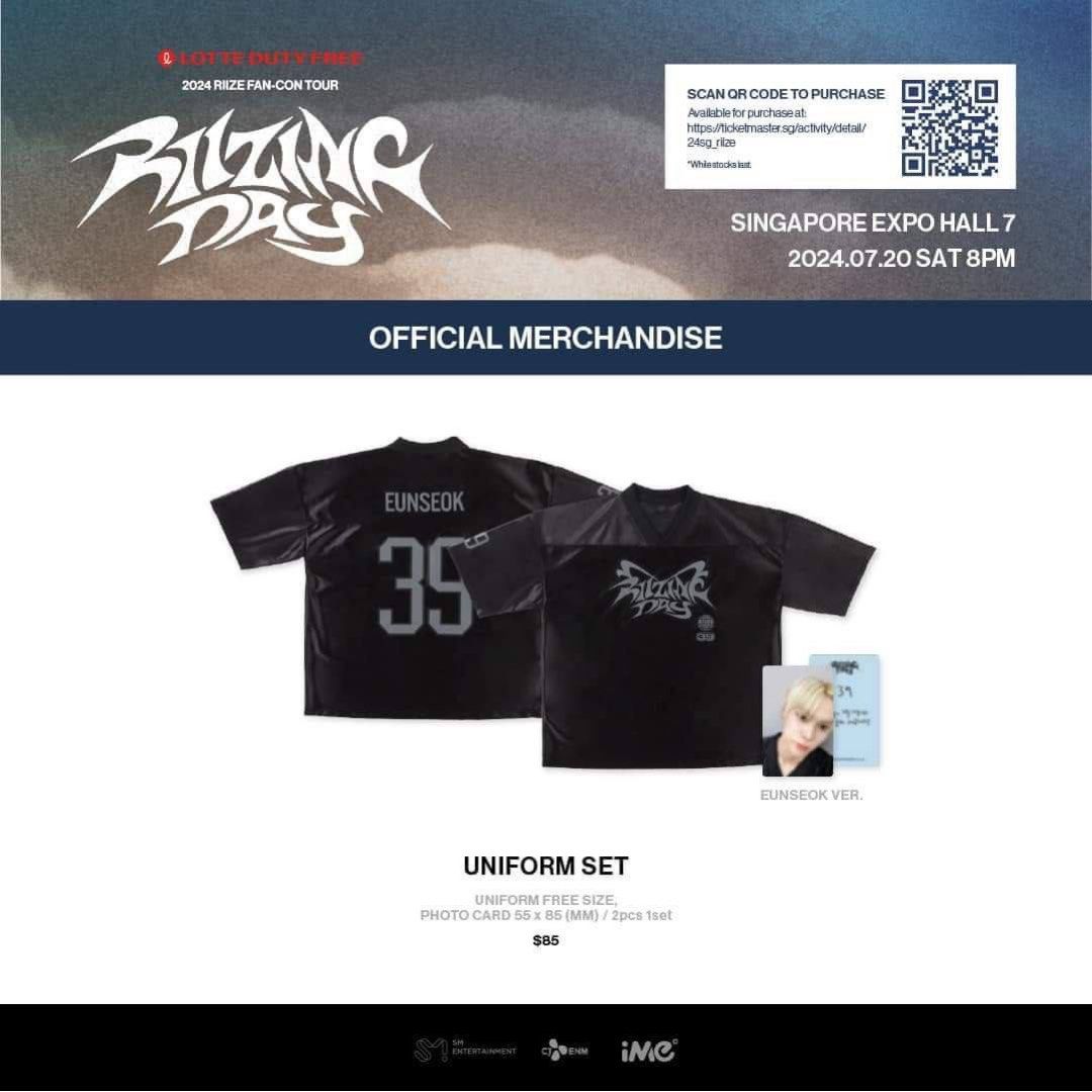lf/wtb riize riizing day uniform