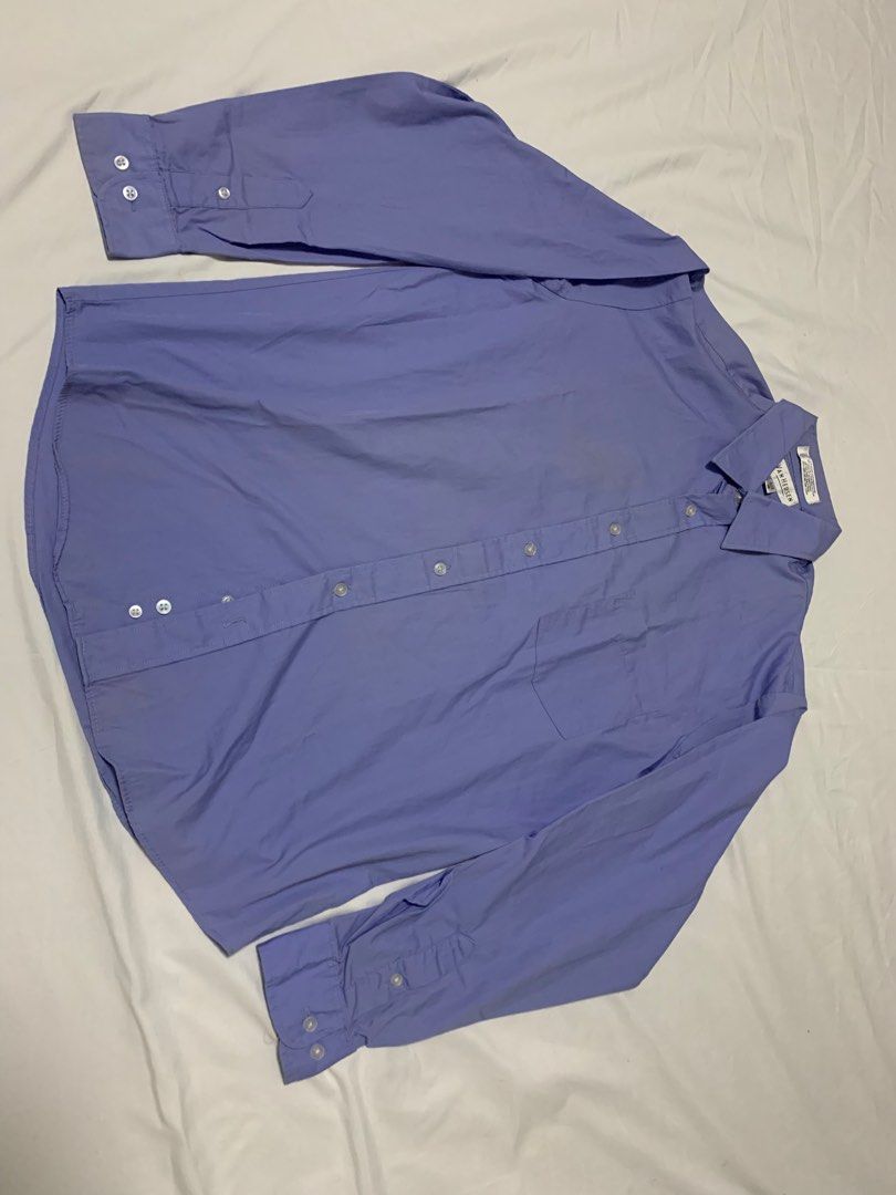 Long Sleeve Button Up Shirt (Category: Formal Shirts) located in Manila. Submitted by declutteringdani (Listing ID 1317856827, Image 1). Description: Condition in the oicture above Size 18 Rfs:decluttering Loc:feu diliman Mop:gcash Mod:ggx or sdd.