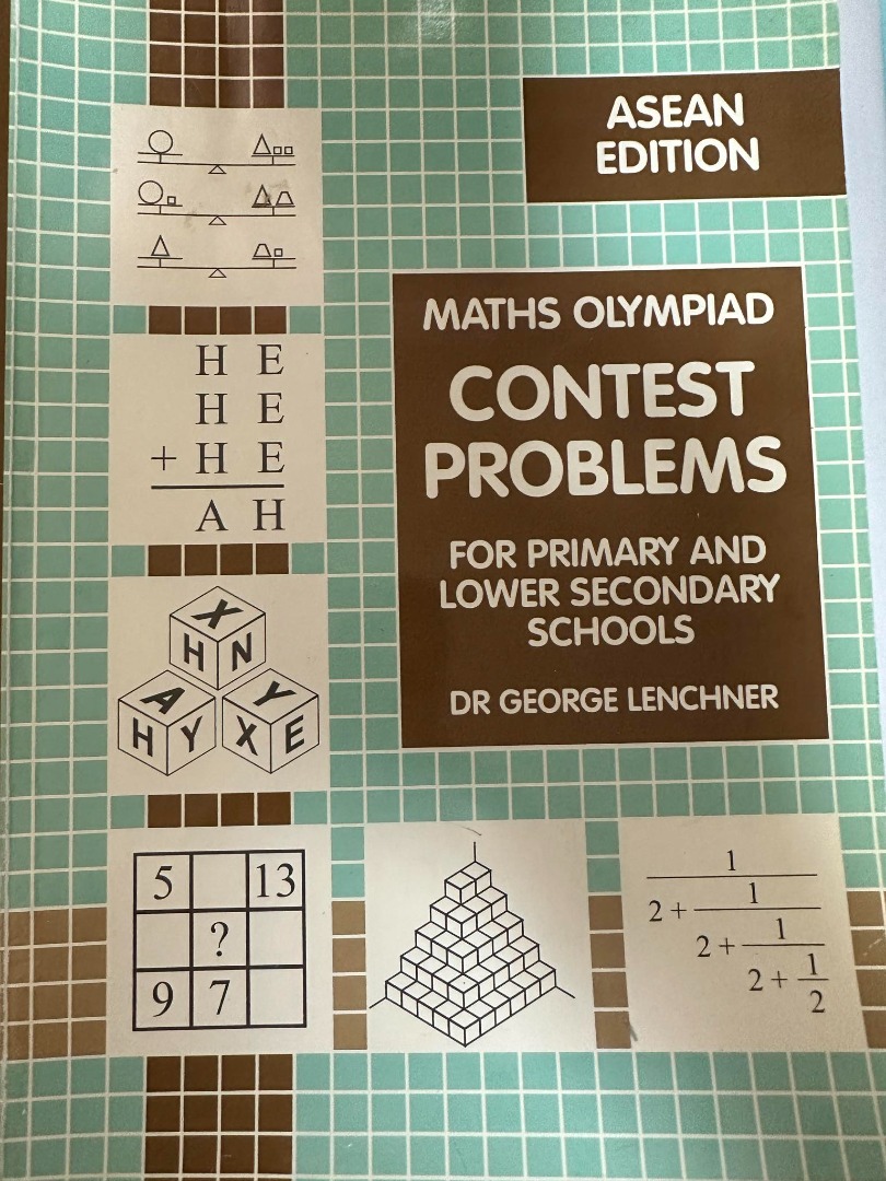 Maths Olympiad for primary and lower secondary, Hobbies & Toys, Books ...