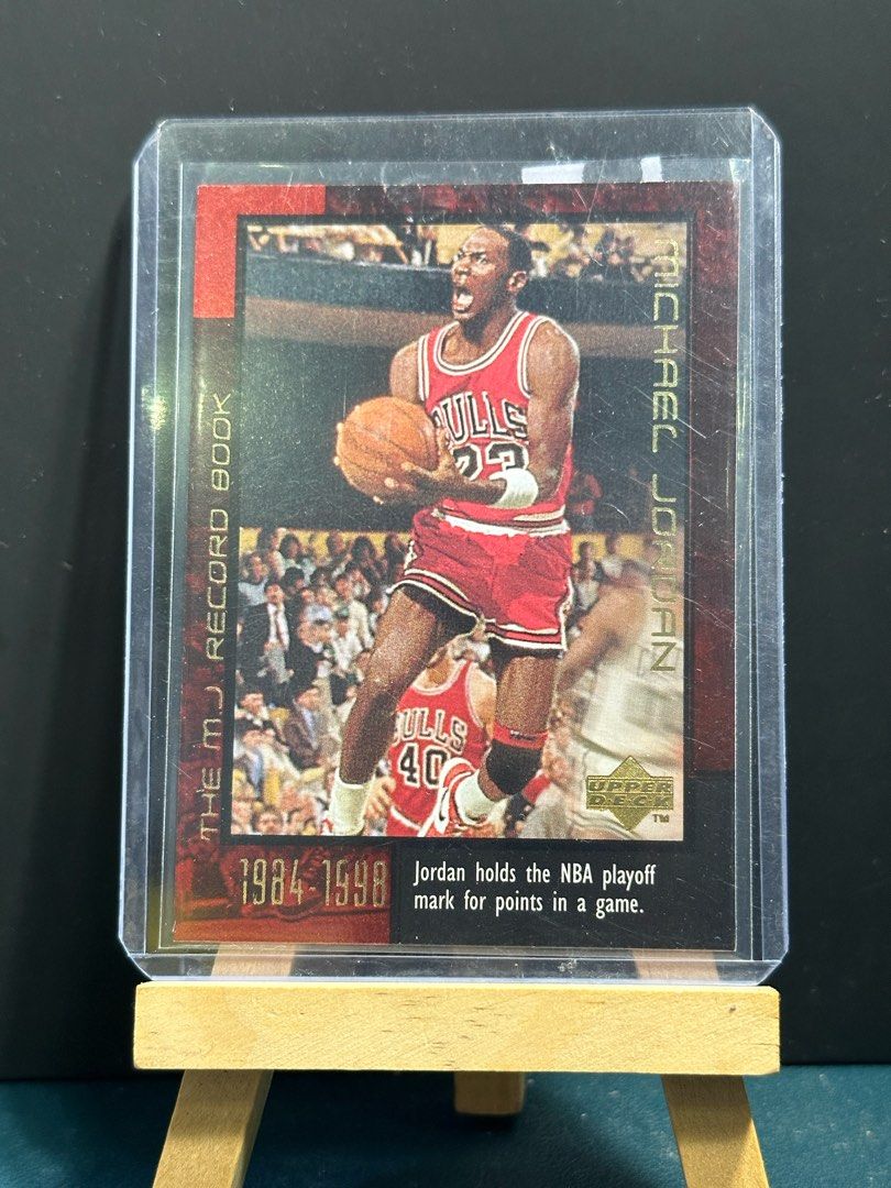 Michael Jordan NBA MJ Record Book #53 Insert Card (Category: Raw Singles) located in San Juan City. Submitted by sp.shop77 (Listing ID 1317878692, Image 1). Description: .
