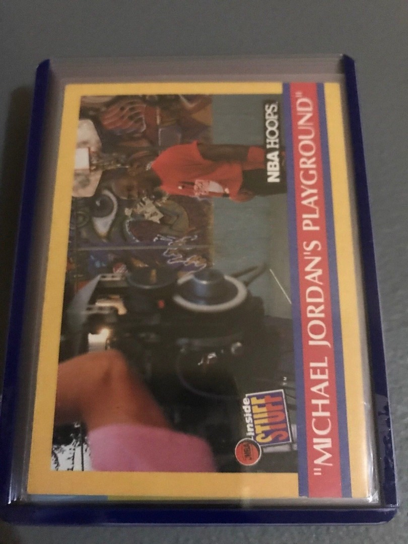 michael jordan's playground card