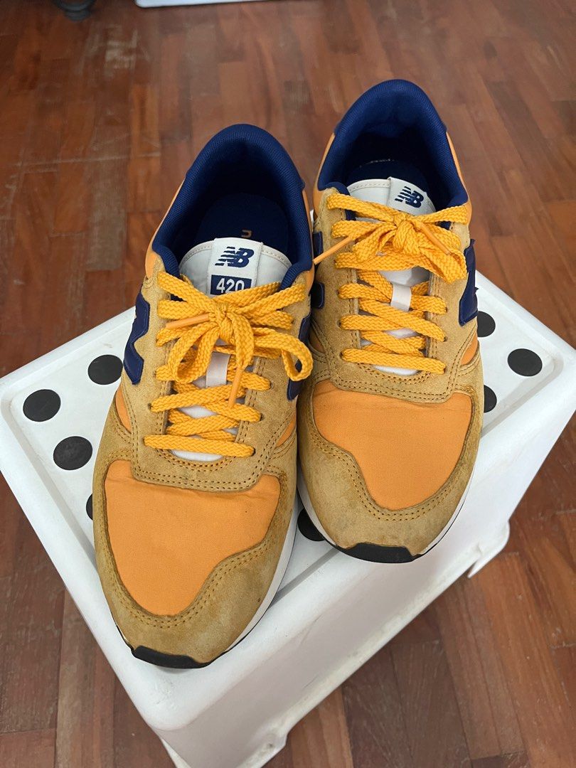 New Balance 420 Yellow Blue