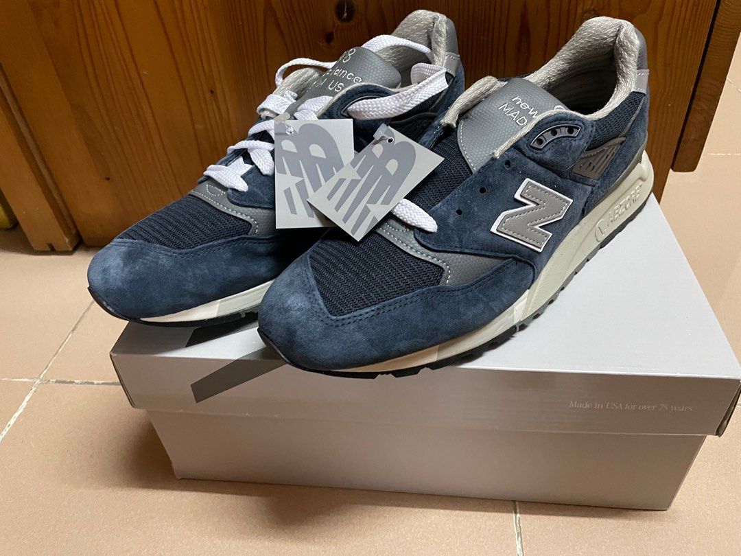 New balance 998 navy deals