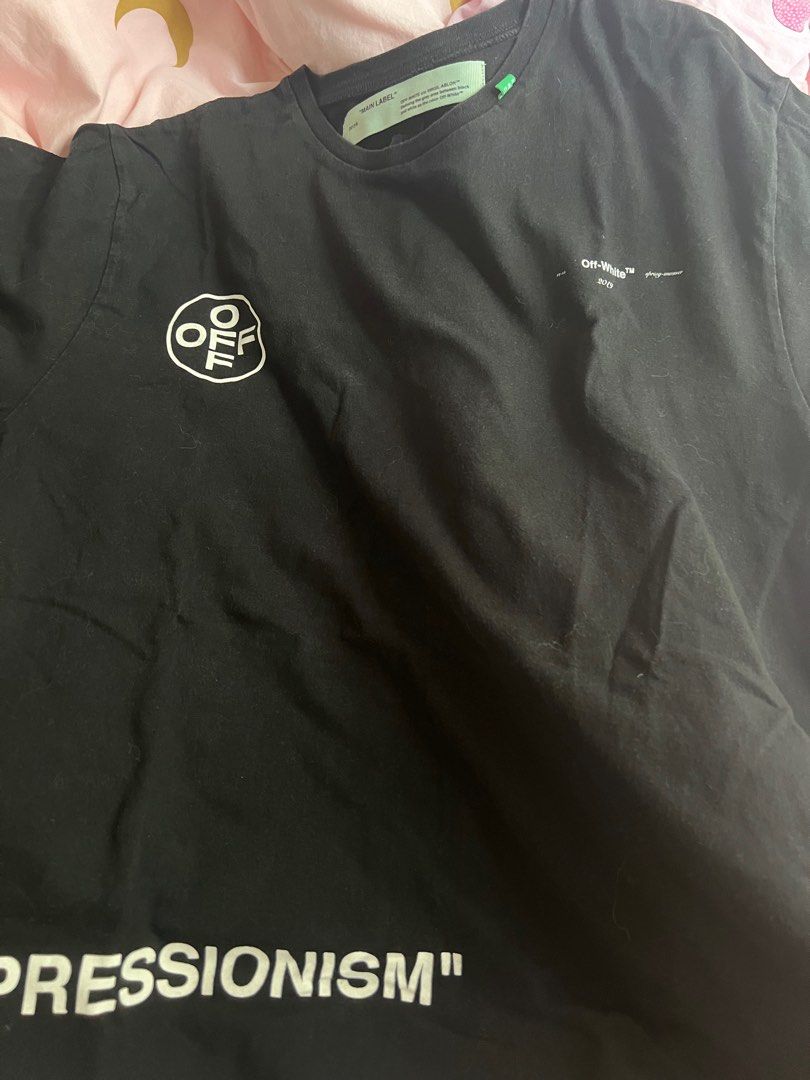 Off white tee （分類：T-shirt、恤衫、有領衫）位於 Hong Kong。 由 ngtszk 提交（商品編號 1317850249，圖片 1）。簡介： $350。
