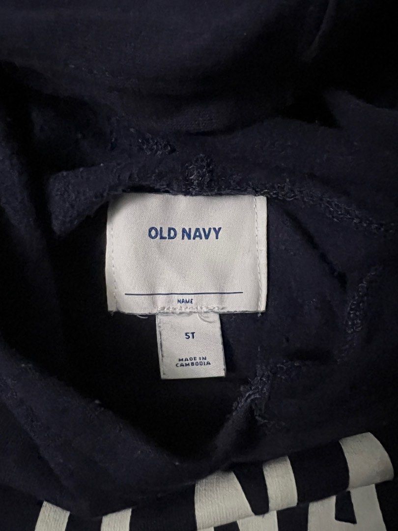 Old Navy Hoodie (Navy blue) (Category: Babies & Kids Fashion) located in Manila. Submitted by _baglover21 (Listing ID 1317867972, Image 2). Description: .