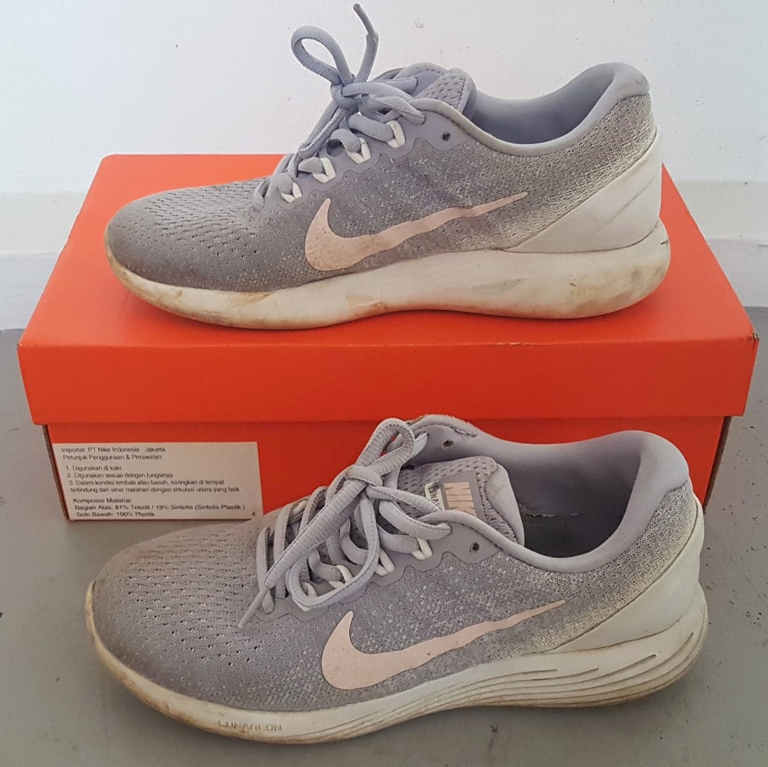 Original NIKE LUNARGLIDE 9 Model Designer Sneakers US 7.5 UK 5 EUR 38.5 Nike Running Shoes Gym Workout Sophistication Pop Culture Hip Hop Rock Star Cult Street Fashion Active Lifestyle Women s Fashion