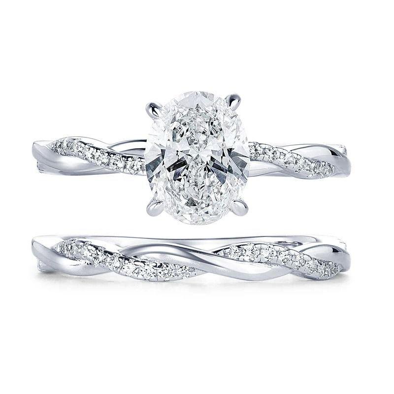Oval shape engagement ring. (Category: Rings) located in Taguig. Submitted by little_toto (Listing ID 1317844996, Image 2). Description: Specifications of oval shape engagement ring: Metal: Sterling silver, S925. Main stone: Moissanite diamond. Shape: Oval. Size: 2.0 ct approx. Ring type: Engagement. Ring set for women. Occasion: Engagement, anniversary, wedding. Gift idea for girlfriend, partner, wife. No tarnish, no fade. Scratch resistance. Hy