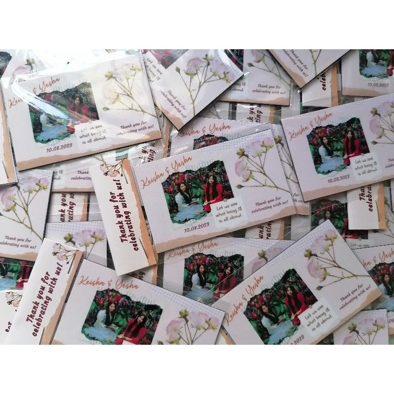 Personalized Ref Magnets Souvenirs (With Package and Free Layout ...