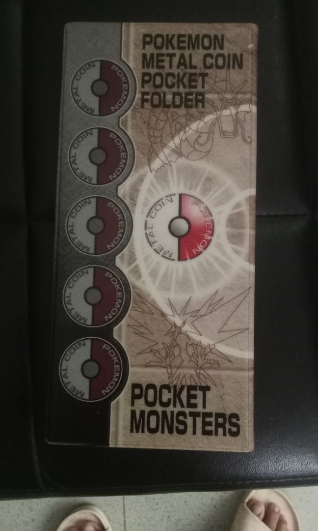 Pokémon Metal Coin collection (Category: Currency) located in Bacoor. Submitted by jasspapi6 (Listing ID 1317734780, Image 2). Description: Pokémon metal coin album contains 20 silver and 1 mystery gold coin with stickers Slightly negotiable Collectors item Pay thru gcash or BDO Shipping: Grab lalamove or gogo express.