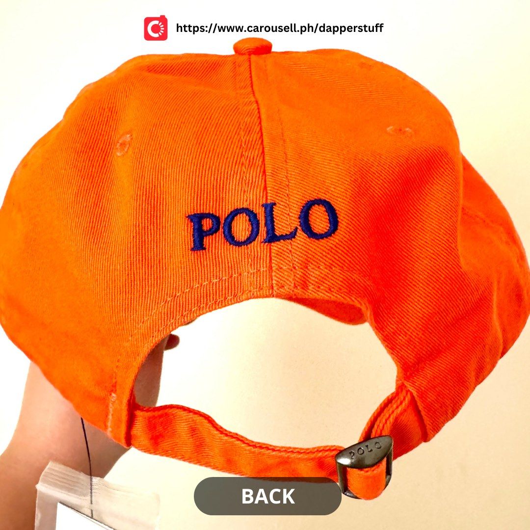 Polo Ralph Lauren Cap (Category: Caps & Hats) located in Manila. Submitted by dapperstuff (Listing ID 1317791387, Image 2). Description: Inclusion: • Original hang tag • Cap insert Retail Price: ₱3,750.