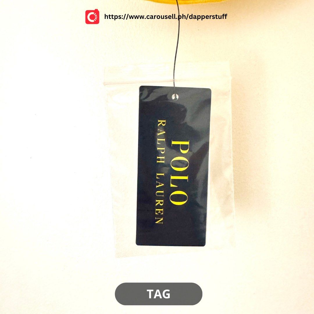 Polo Ralph Lauren Cap (Category: Caps & Hats) located in Manila. Submitted by dapperstuff (Listing ID 1317792890, Image 3). Description: Inclusion: • Original hang tag • Cap insert Retail Price: ₱3,750.