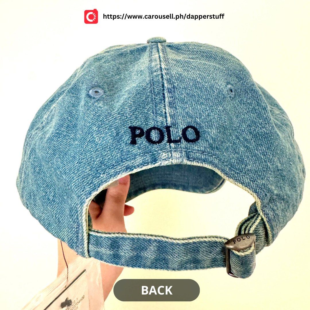 Polo Ralph Lauren Cap (Category: Caps & Hats) located in Manila. Submitted by dapperstuff (Listing ID 1317794387, Image 2). Description: Inclusion: • Original hang tag • Cap insert Retail Price: ₱4,350.