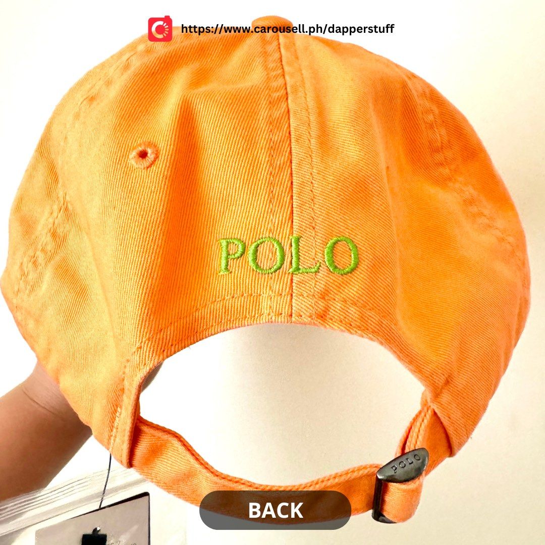 Polo Ralph Lauren Cap (Category: Caps & Hats) located in Manila. Submitted by dapperstuff (Listing ID 1317796314, Image 2). Description: Inclusion: • Original hang tag • Cap insert Retail Price: ₱3,750.