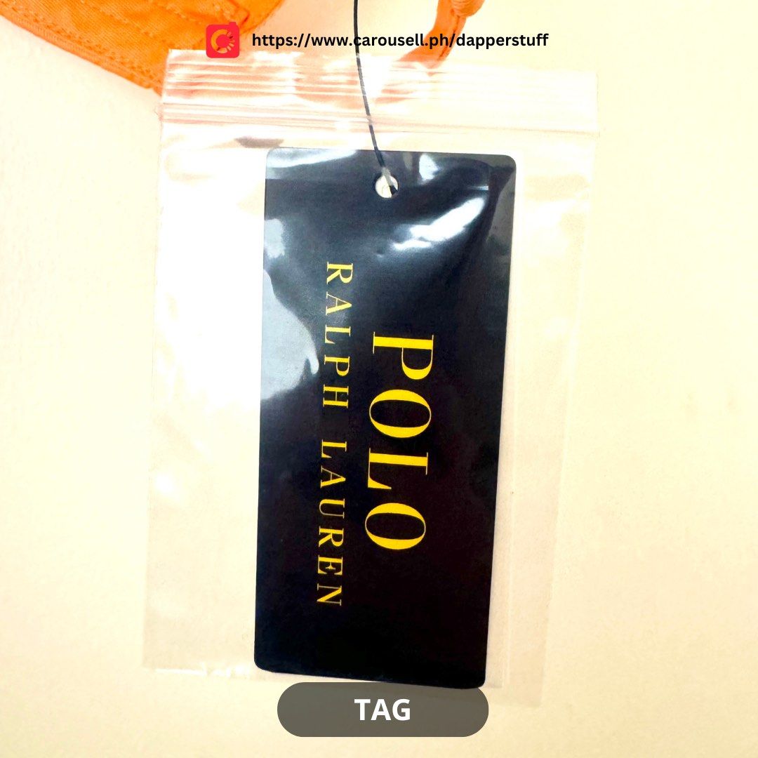 Polo Ralph Lauren Cap (Category: Caps & Hats) located in Manila. Submitted by dapperstuff (Listing ID 1317796314, Image 3). Description: Inclusion: • Original hang tag • Cap insert Retail Price: ₱3,750.
