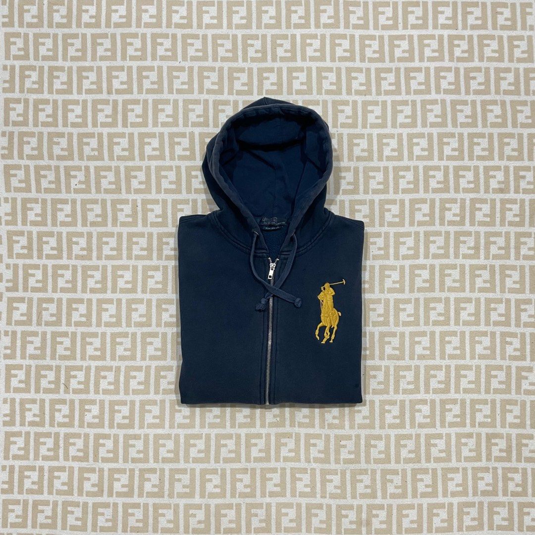 Polo Ralph Lauren Zipper hoodie Men s Fashion Tops Sets Hoodies on Carousell