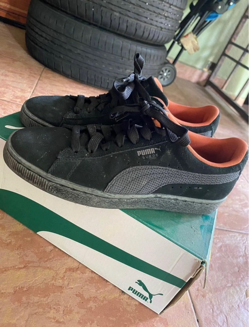 Puma Suede Nu Skool Men s Fashion Footwear Sneakers on Carousell