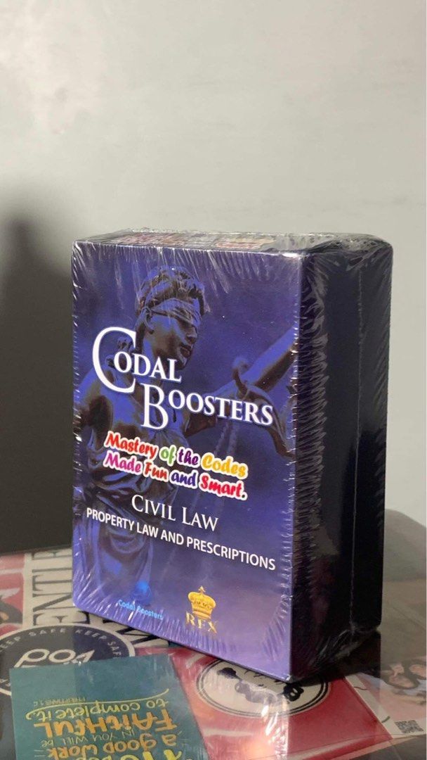 Rex Property Codal Booster | Civil Law (Category: Textbooks) located in Quezon City. Submitted by dailymikee (Listing ID 1317751584, Image 1). Description: Rex Property Codal Booster | Civil Law Never been opened Bought last Tuesday RFS: will buy a book instead. 📍 Sampaloc.
