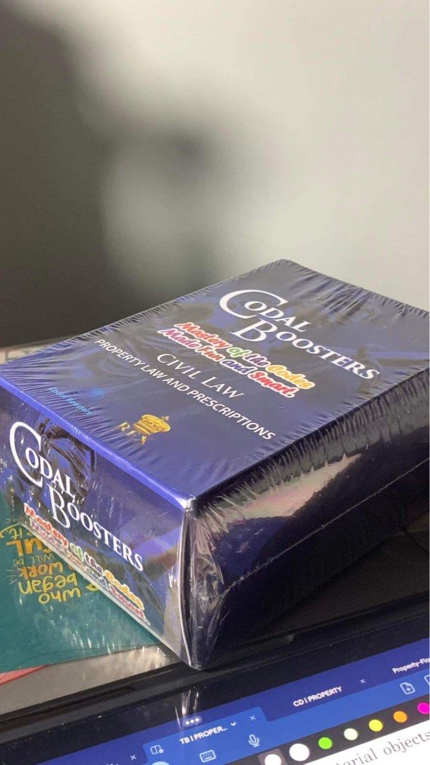 Rex Property Codal Booster | Civil Law (Category: Textbooks) located in Quezon City. Submitted by dailymikee (Listing ID 1317751584, Image 2). Description: Rex Property Codal Booster | Civil Law Never been opened Bought last Tuesday RFS: will buy a book instead. 📍 Sampaloc.
