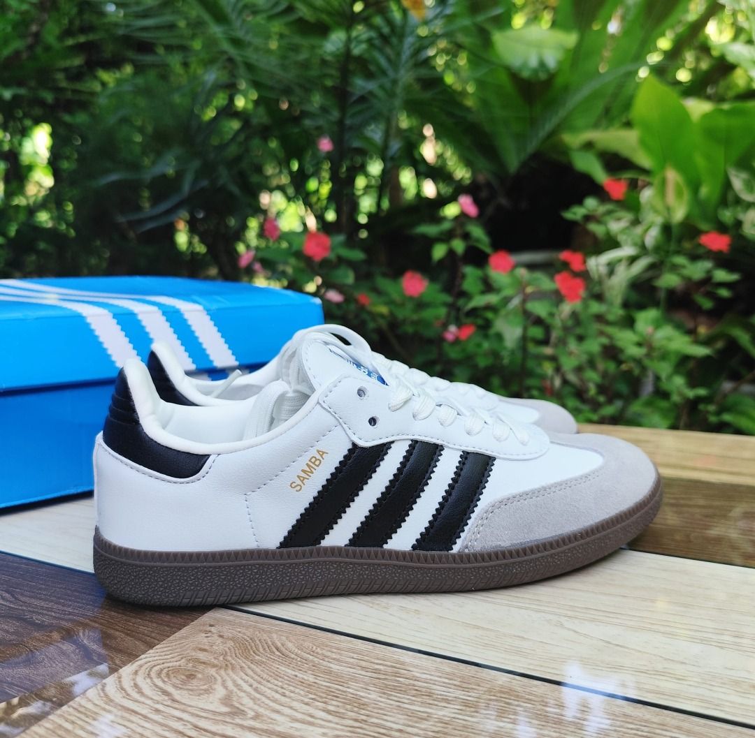Adidas Samba OG Cloud White, Men's Fashion, Footwear, Sneakers on Carousell