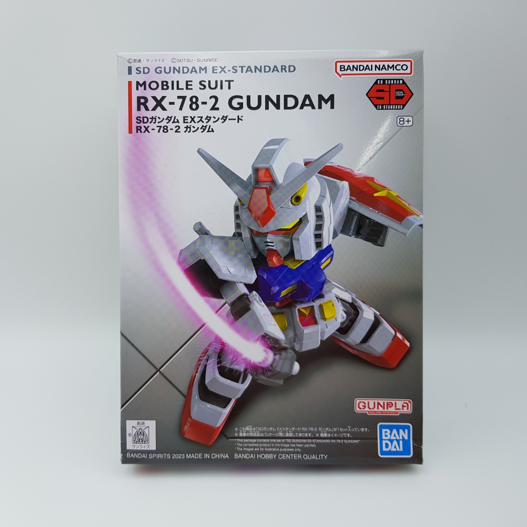 SD RX-78-2 Gundam, Hobbies & Toys, Toys & Games on Carousell