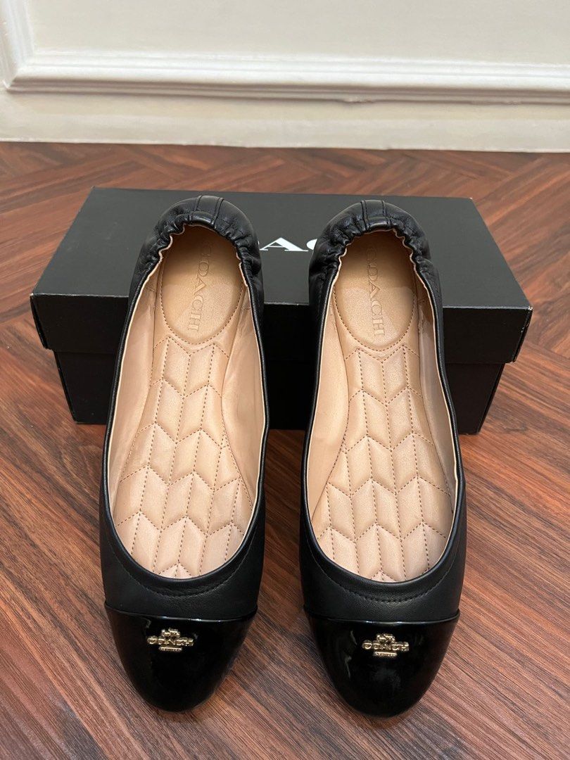 Bonnie Ptle Coach Bonnie Ballet Flats Sepatu Coach Bonnie PTLE