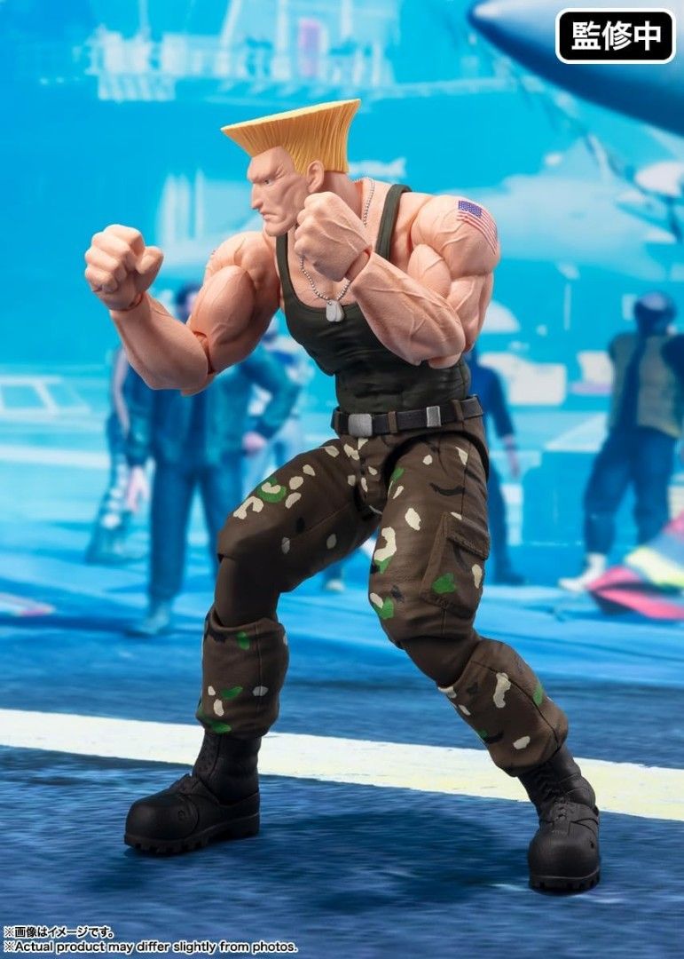 S.H. Figuarts Street Fighter Series Guile Outfit 2 Tamashii Nations Bandai Action Figure (Category: Toy Figures) located in Singapore. Submitted by teck__it__easy (Listing ID 1317806687, Image 1). Description: Brand new. Mint condition..