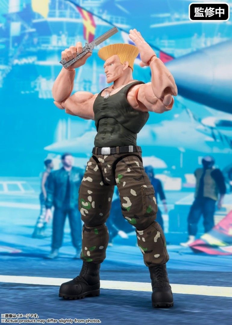S.H. Figuarts Street Fighter Series Guile Outfit 2 Tamashii Nations Bandai Action Figure (Category: Toy Figures) located in Singapore. Submitted by teck__it__easy (Listing ID 1317806687, Image 2). Description: Brand new. Mint condition..